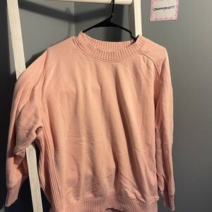 Aerie Soft Pink Crew Neck Sweater